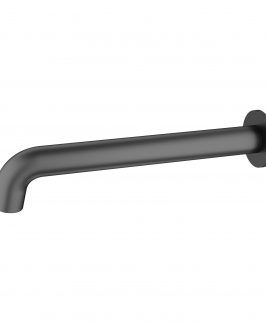 192mm Bath Spout Gun Metal Grey - Hali