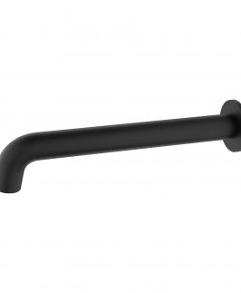 192mm Bath Spout Matte Black - Hali