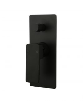 Shower Diverter Matte Black - Milos