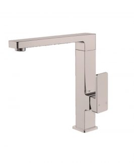 Sink Mixer Square Brushed Nickel - Milos