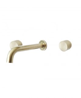 Basin/Bath Set Brushed Gold - Capri