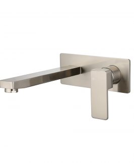 Combo Mixer and Spout Brushed Nickel - Milos