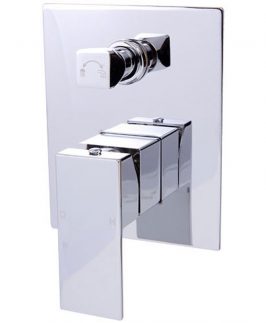 Square Shower Diverter Chrome