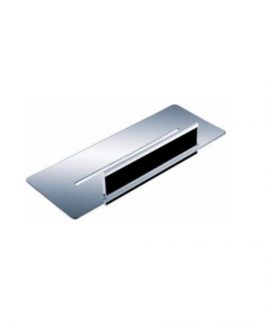 320mm Shower Shelf with Glass Scraper Chrome