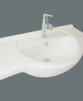 900*495*220 Semi-recessed Single Bowl Ceramic Tops - Cobbler