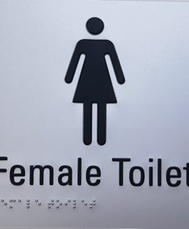 Commercial Sign - Female Toilet