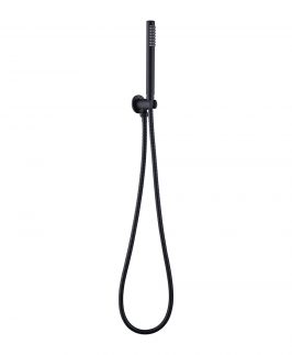 Round Hand Shower Matte Black