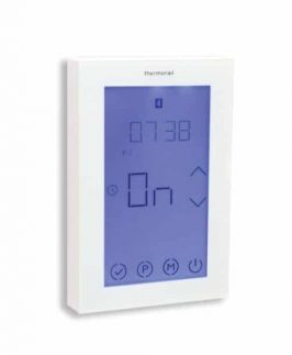 Thermorail Touch Screen 7 Day Timer - White